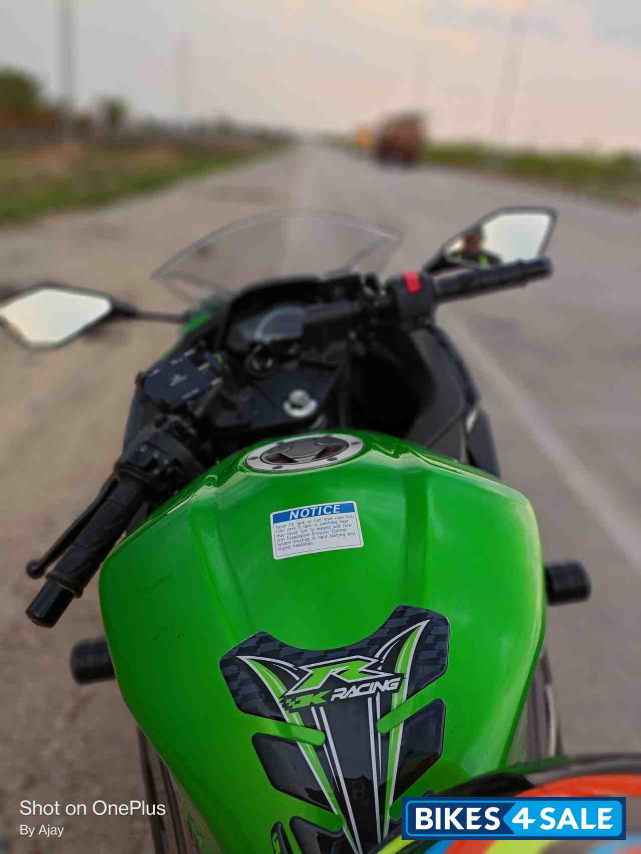 Candy Lime Green Kawasaki Ninja 300 BS6 2022