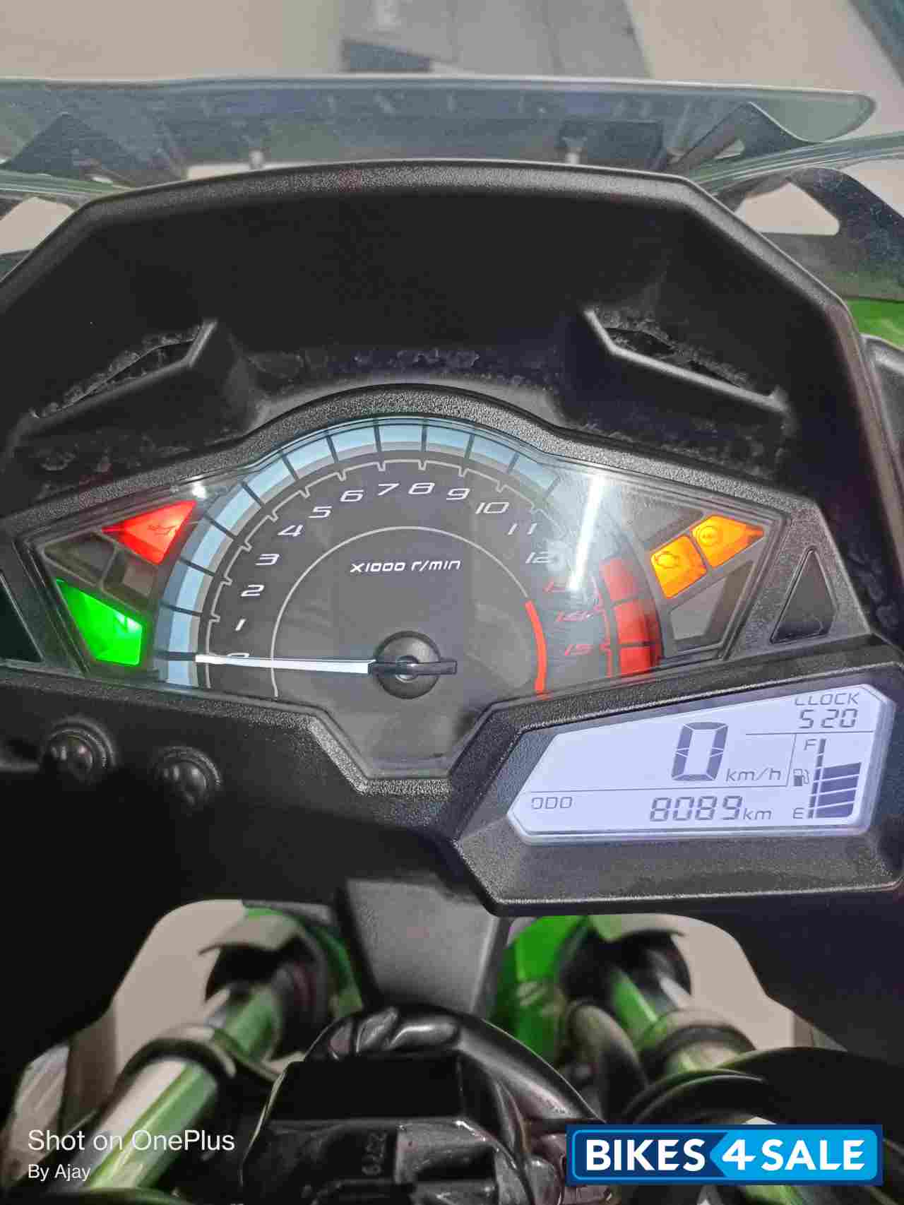 Candy Lime Green Kawasaki Ninja 300 BS6 2022