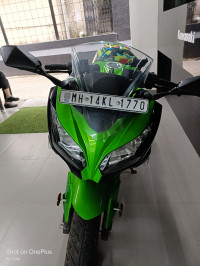 Candy Lime Green Kawasaki Ninja 300 BS6 2022