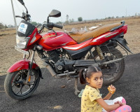 Wine Red Bajaj Platina 110 H-Gear BS6