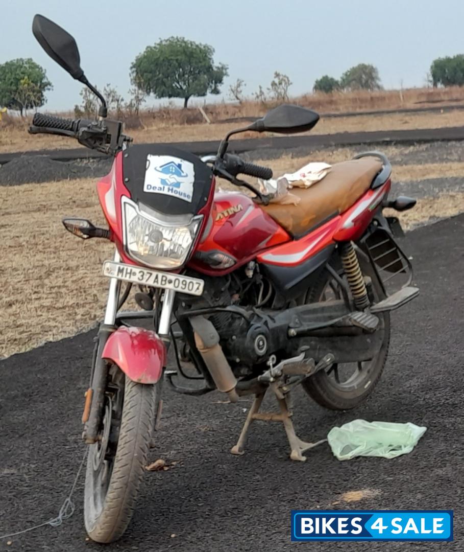 Wine Red Bajaj Platina 110 H-Gear BS6