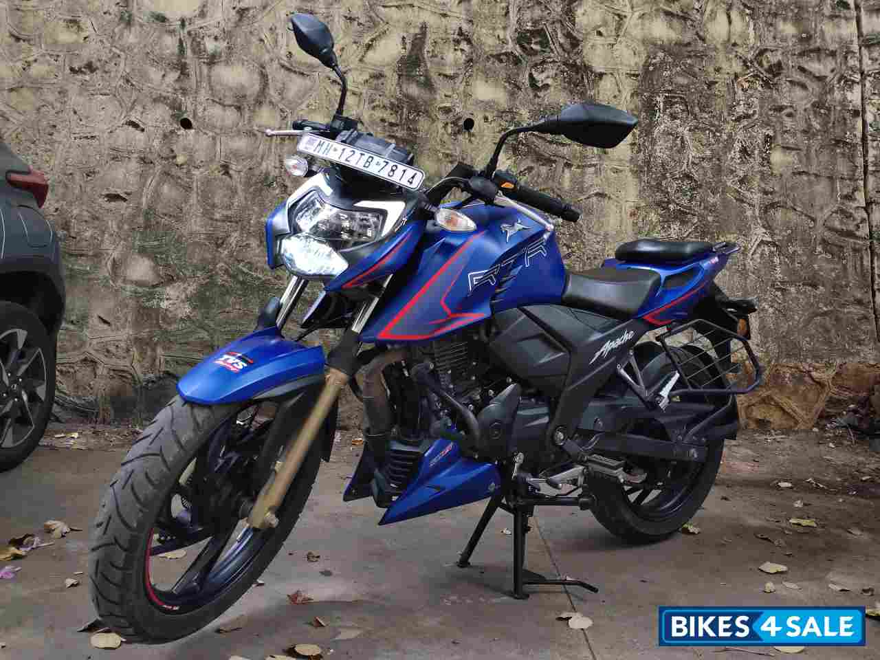 Blue TVS Apache RTR 200 Fi 4V Race Edition 2.0