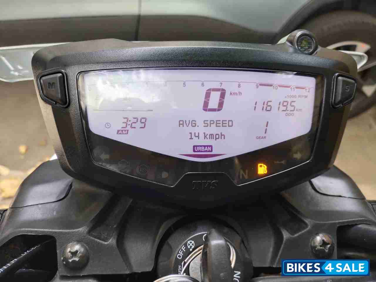 Blue TVS Apache RTR 200 Fi 4V Race Edition 2.0