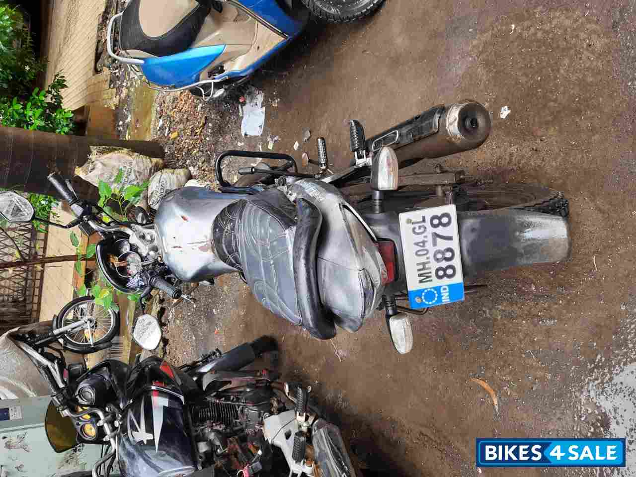 Silver Honda Unicorn