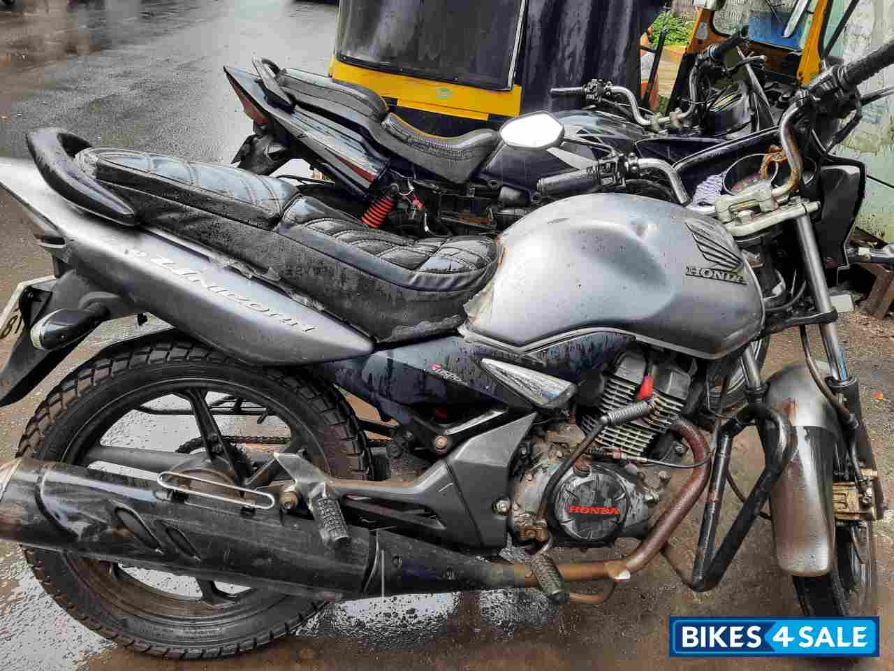 Silver Honda Unicorn