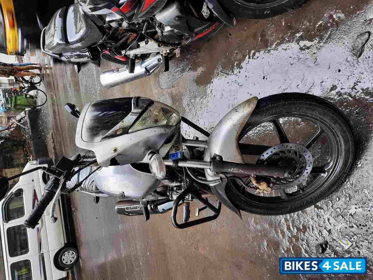 Silver Honda Unicorn