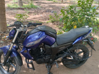 Blue Yamaha FZ