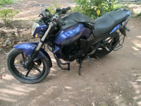 Blue Yamaha FZ