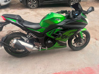Lime Green Kawasaki Ninja 300R