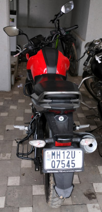 Striking Red TVS Raider 125