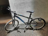 Black And Green And Blue Bicycle Decathlon