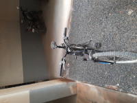 Black And Green And Blue Bicycle Decathlon