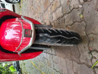 Red Yamaha Fascino 125 Fi Hybrid