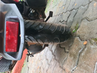 Red Yamaha Fascino 125 Fi Hybrid