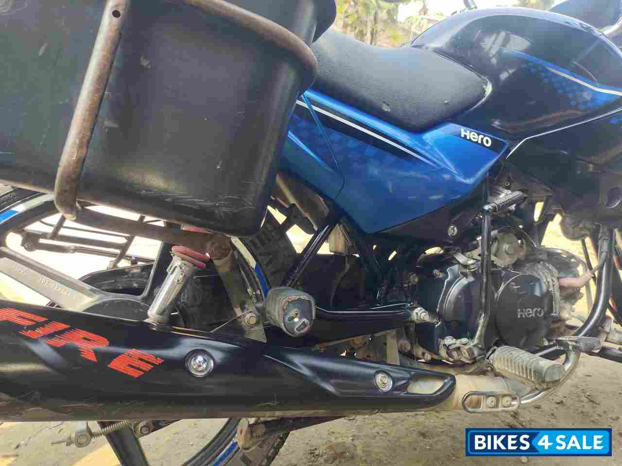 Blue Back Hero Glamour 125