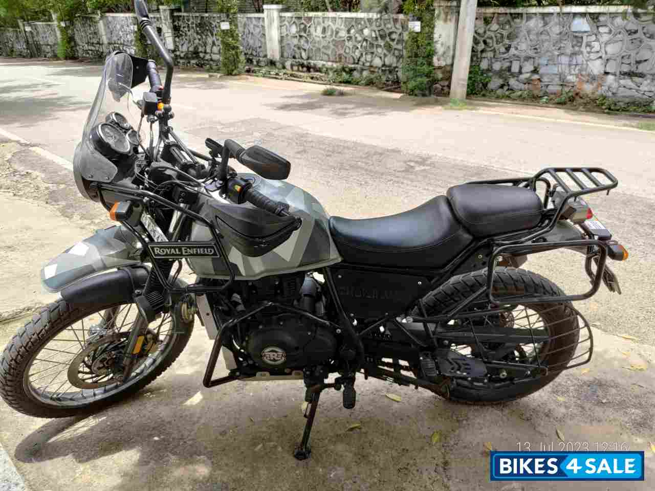 Grey Royal Enfield Himalayan Sleet
