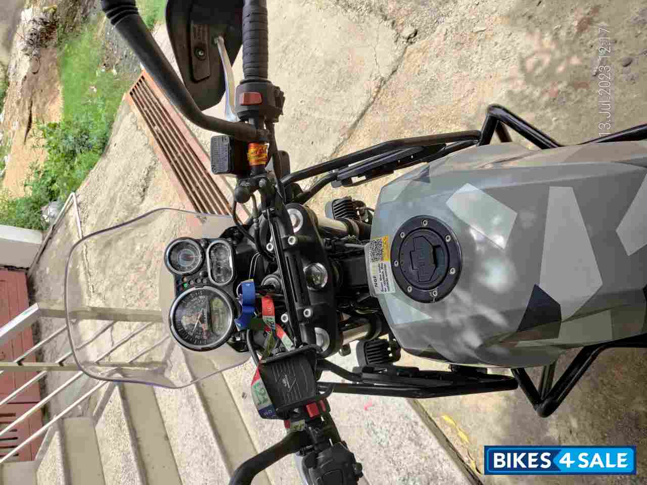 Grey Royal Enfield Himalayan Sleet