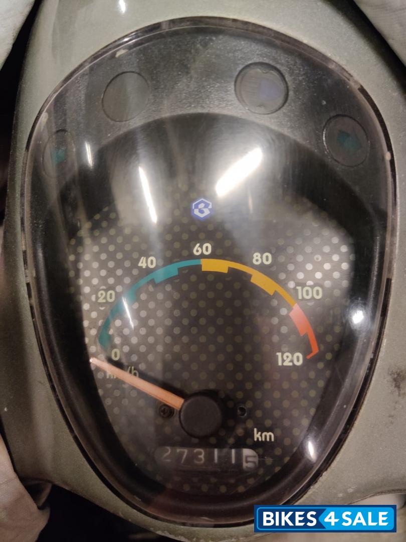 Light Green Bajaj Chetak