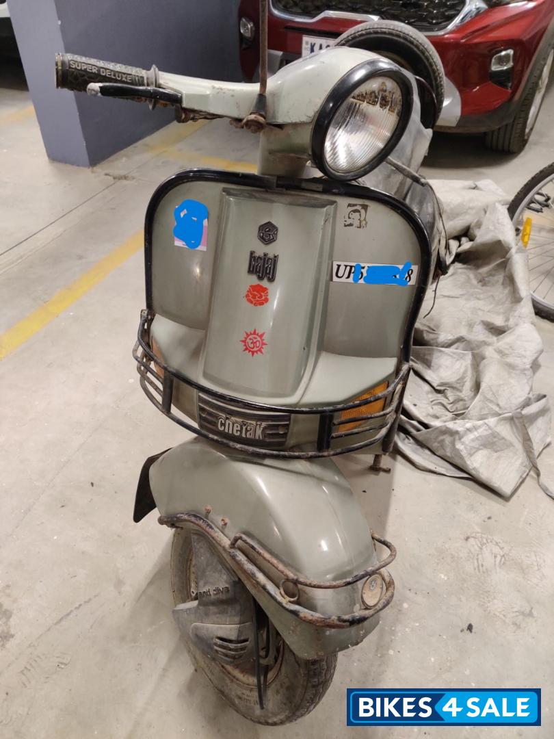 Light Green Bajaj Chetak