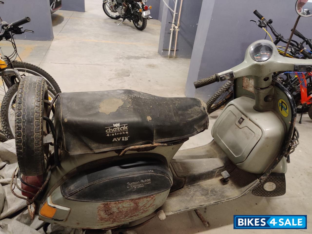 Light Green Bajaj Chetak