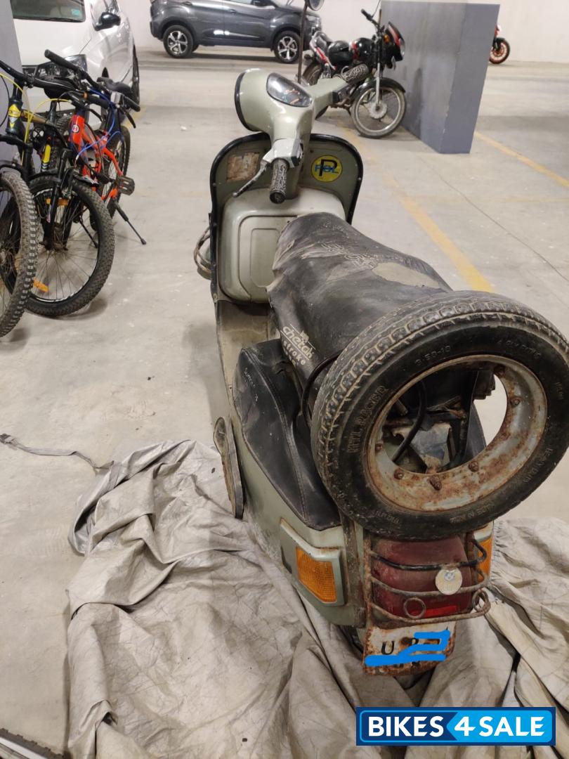 Light Green Bajaj Chetak