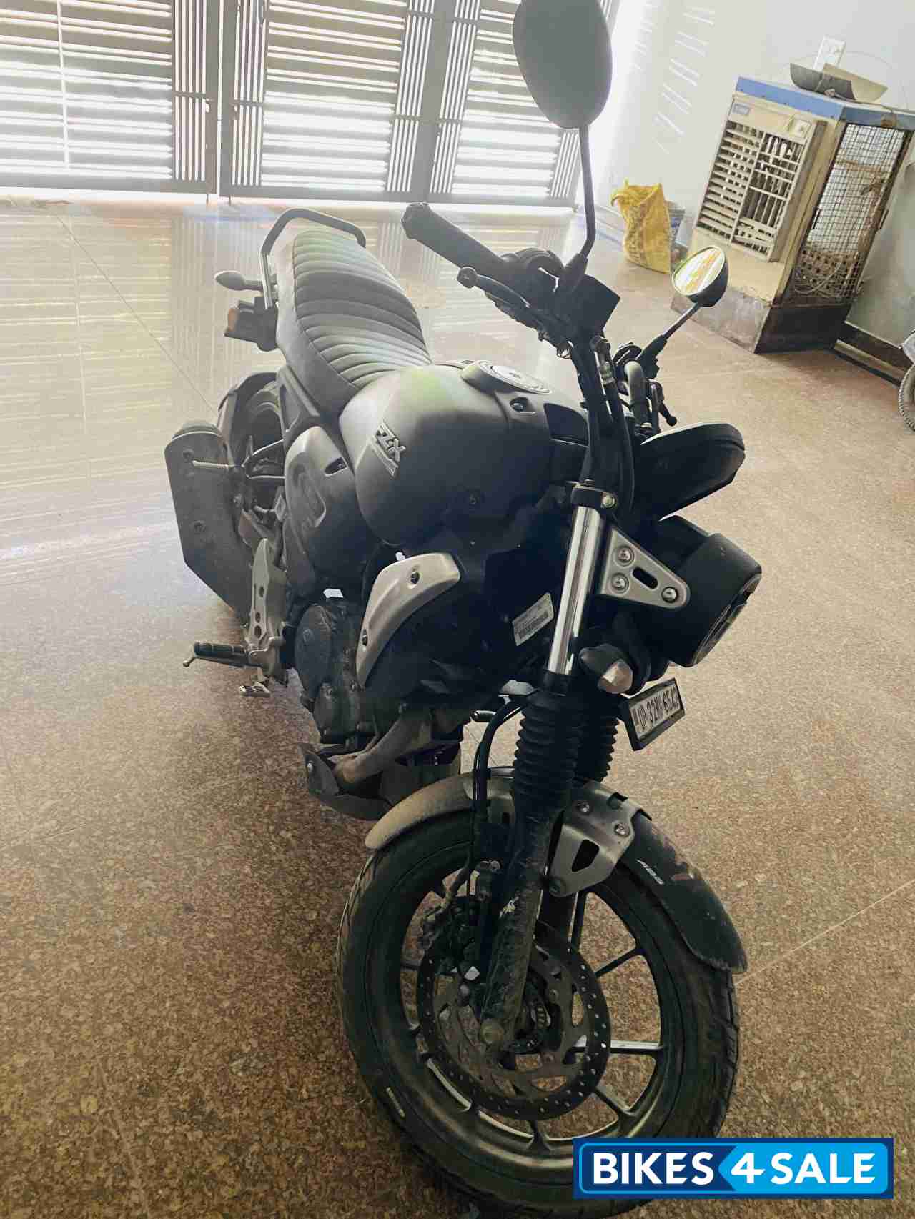 Black Yamaha FZ-X