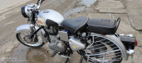 Silver Royal Enfield Classic 350