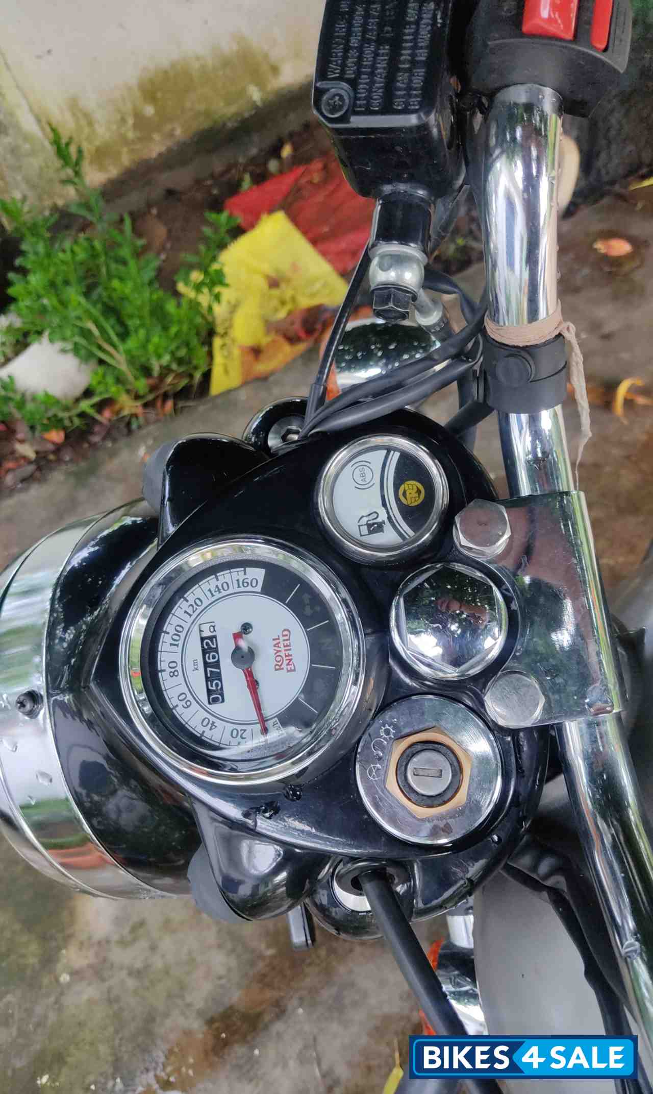 Silver Royal Enfield Classic Gunmetal Grey