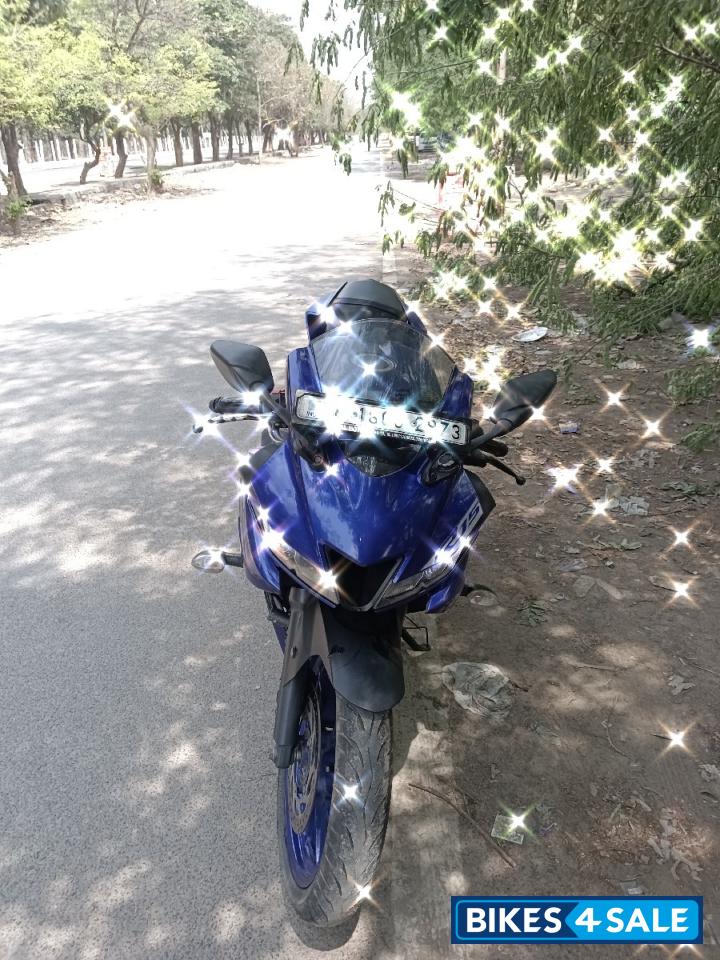 Sports Royal Blue Yamaha YZF R15 V3 BS6