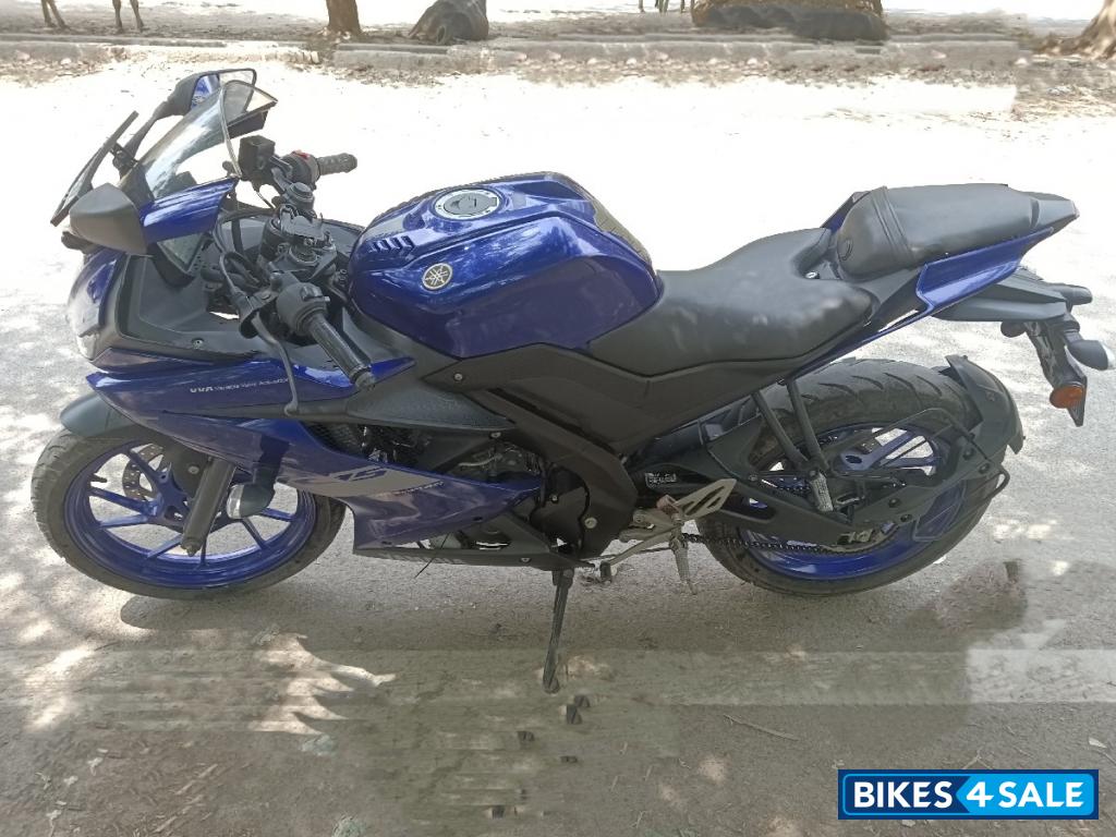 Sports Royal Blue Yamaha YZF R15 V3 BS6
