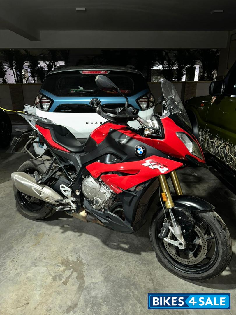 Red BMW S 1000 XR