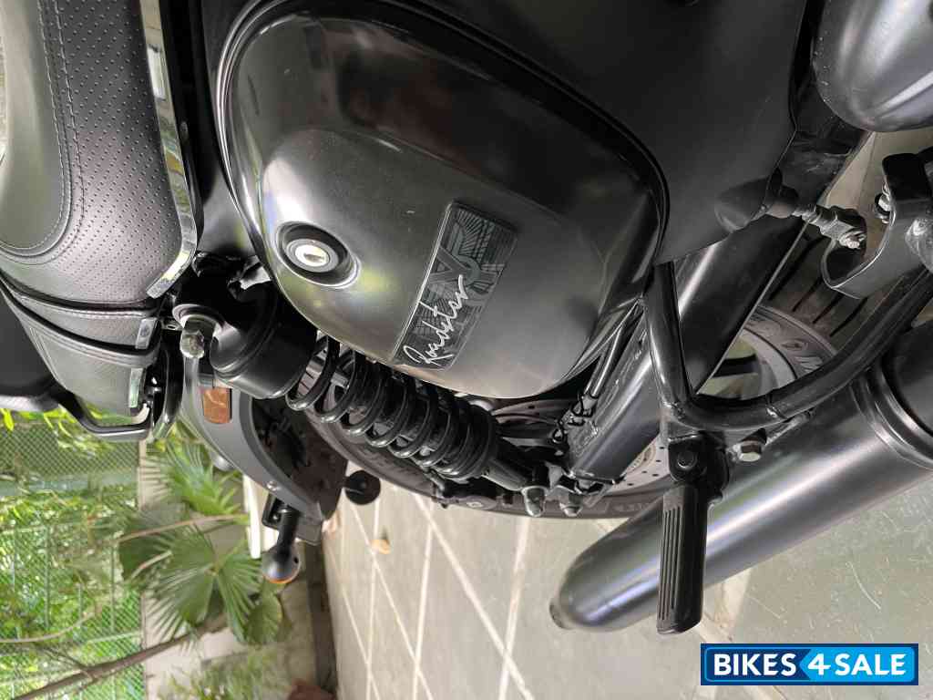 Matte Blue Yezdi Roadster Blue