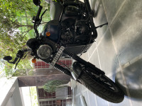 Matte Blue Yezdi Roadster Blue