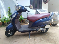 Mat Blue Suzuki Access 125 Bluetooth Enabled