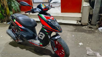 Black Red Aprilia SR 160 Race ABS