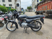 Ebony Black With Sil Bajaj Platina 100 ES
