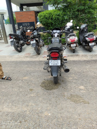 Ebony Black With Sil Bajaj Platina 100 ES