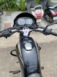 Ebony Black With Sil Bajaj Platina 100 ES