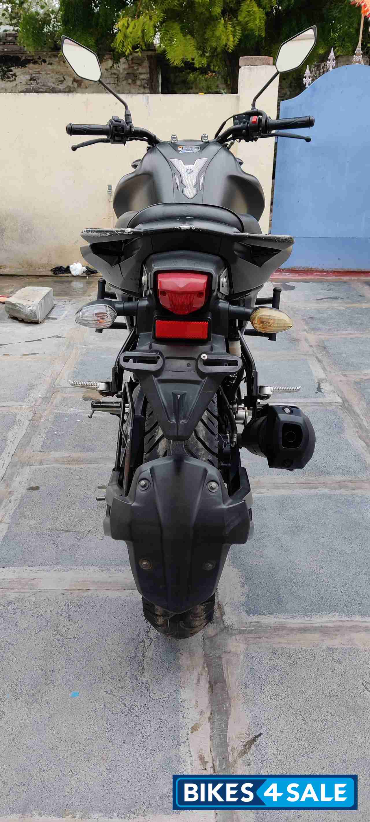 Mat Black Yamaha FZ-S FI V3