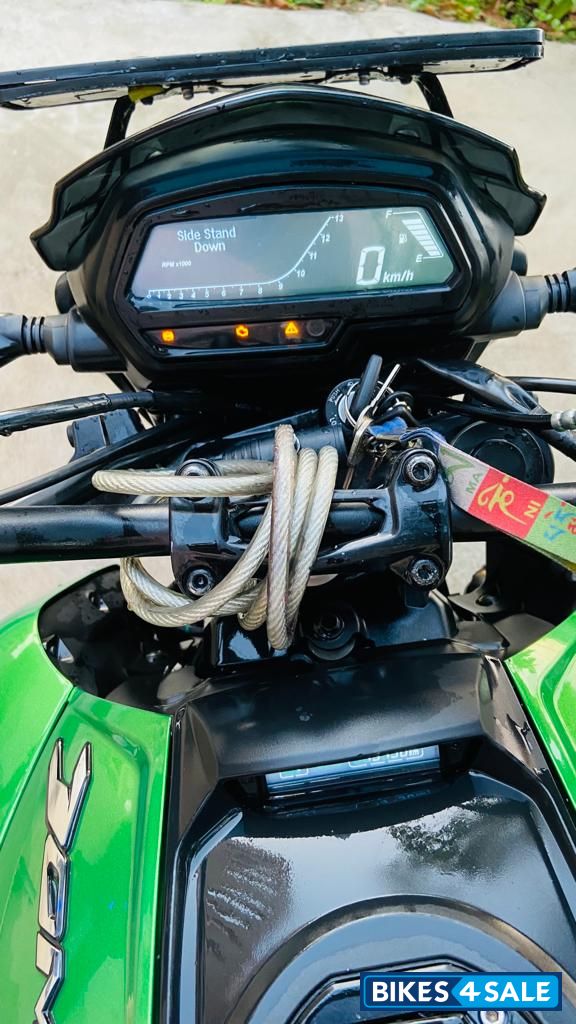 Green Bajaj Dominar 400 ABS BS6