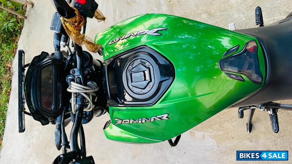 Green Bajaj Dominar 400 ABS BS6