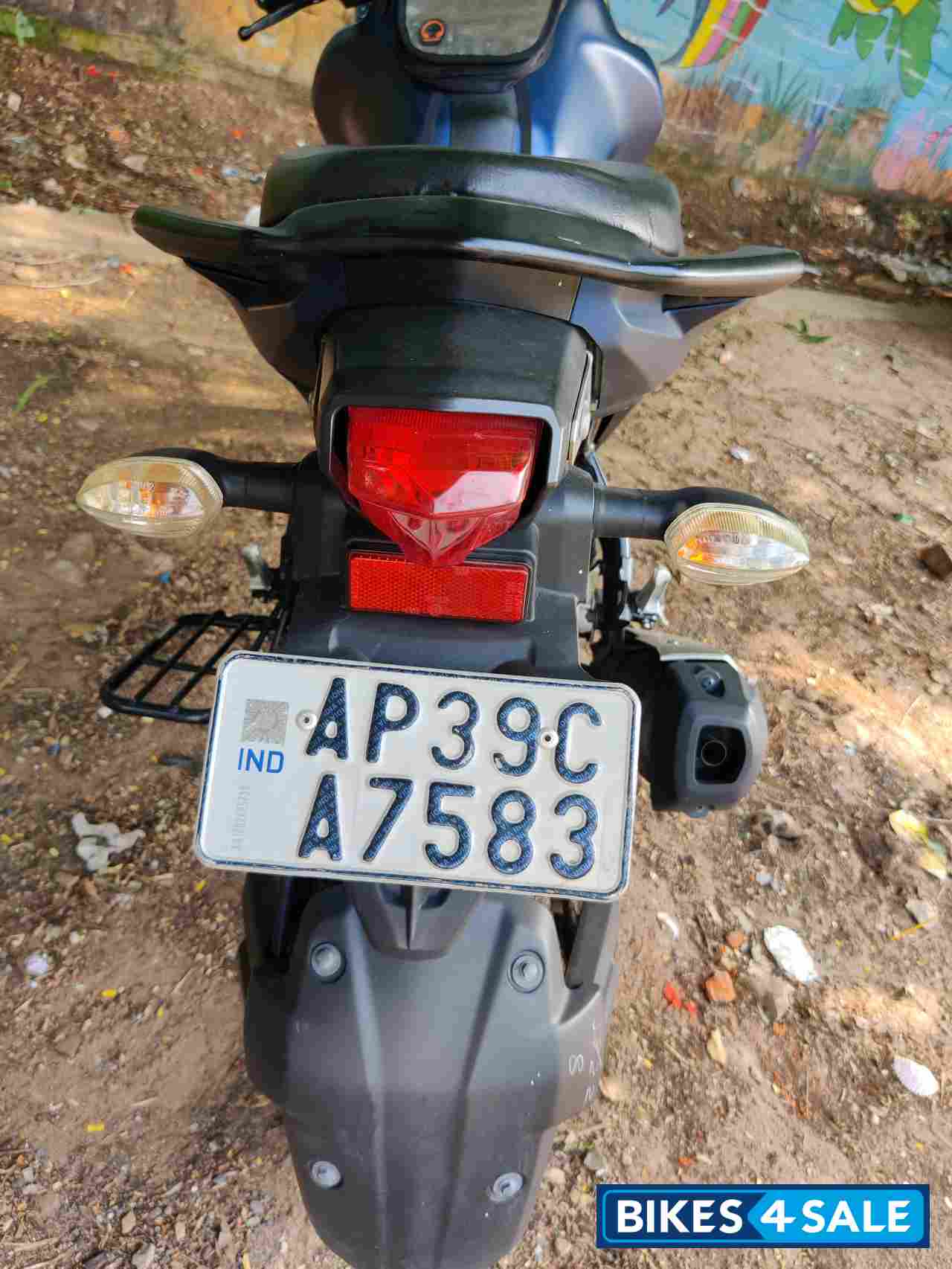 Matt Blue Yamaha FZ-S FI V3