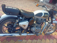 Silver Royal Enfield Classic 350