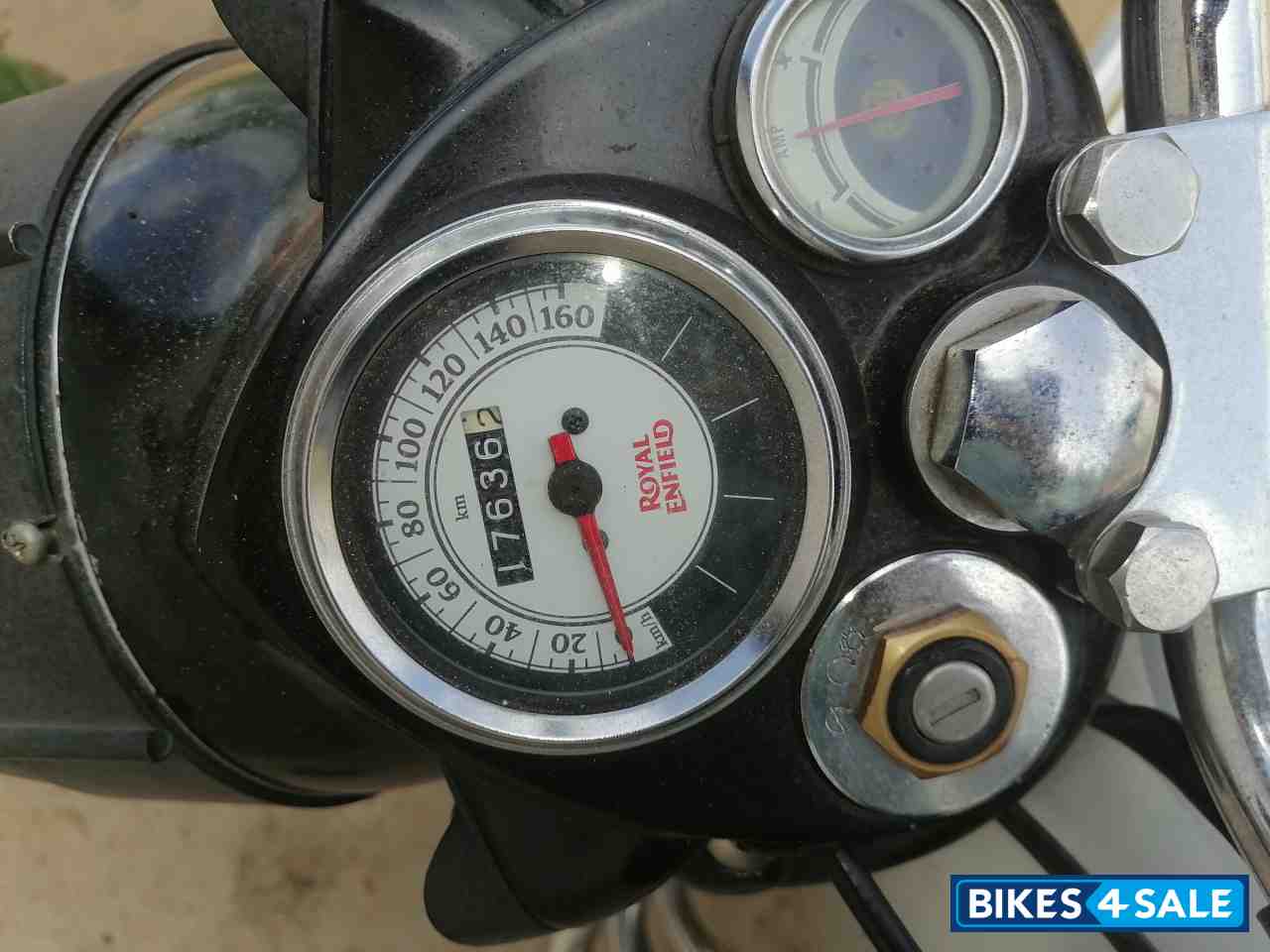 Silver Royal Enfield Classic 350