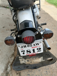 Silver Royal Enfield Classic 350
