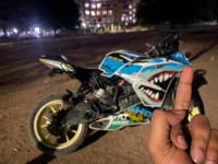 Original Color- White/orange KTM RC 200