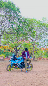 Original Color- White/orange KTM RC 200