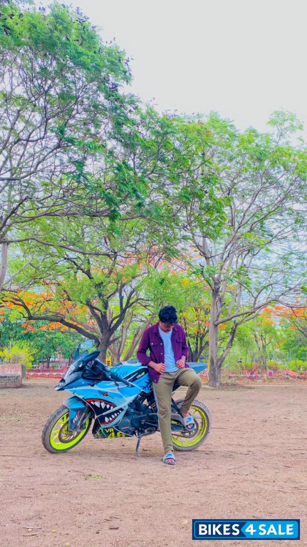 Original Color- White/orange KTM RC 200