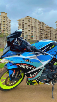 Original Color- White/orange KTM RC 200