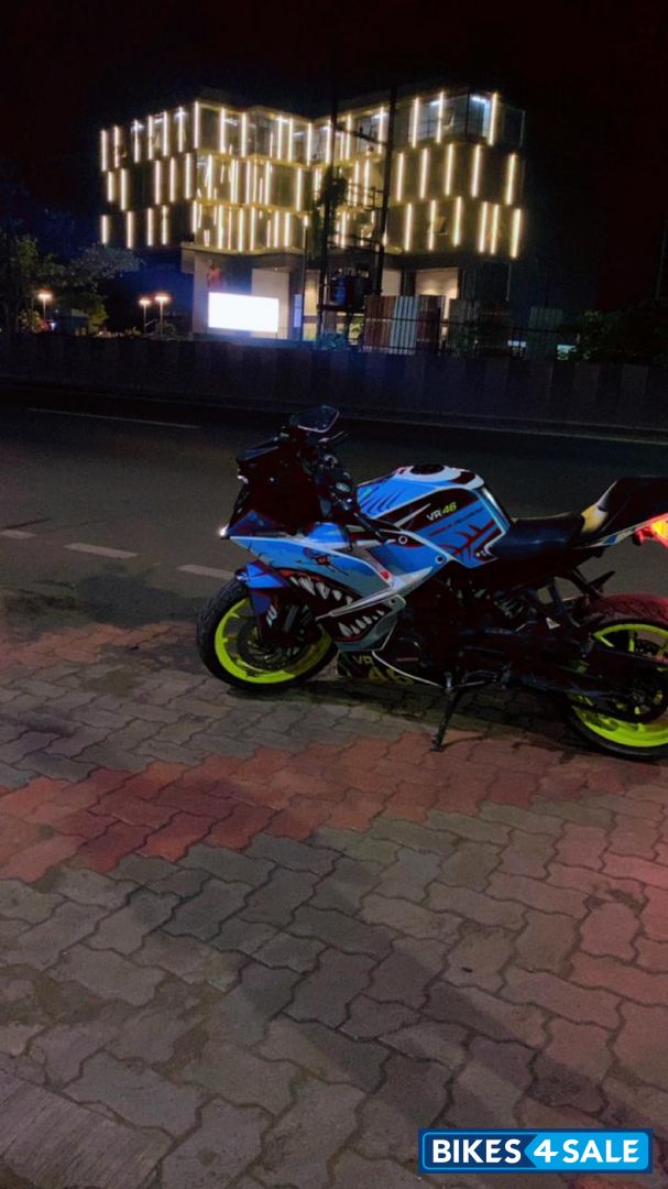 Original Color- White/orange KTM RC 200